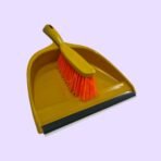 Dustpan and Brush Set with Rubber Edge - Image 2