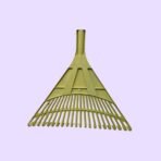 Plastic Garden Rake Virgin - Image 4